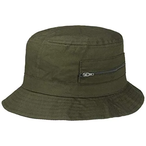 Lipodo Kibbuzhut Bucket Hut knautschbar Packable Damen Herren Sommer Winter Oliv 61 cm