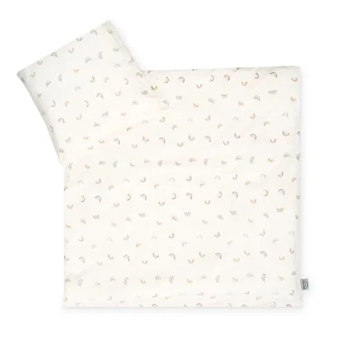 Julius Zöllner Bettwäsche Jersey Little Bow 80/80+35/40 - Bettwäschegarnituren aus 100% Jersey-Baumwolle, hautfreundlich und atmungsaktiv für einen erholsamen Schlaf.