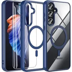 Schutzhülle 9H HD Displayschutz Galaxy A55 A35 A55 A35-Blau