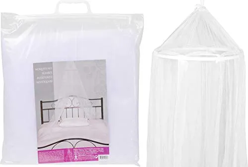 Trendkontor Moskitonetz Insektennetz Mückennetz Fliegennetz Betthimmel 230cm lang