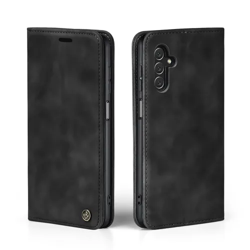 Handy Hülle für Samsung Galaxy A13 5G Klapp Magnet Smartphone Cover Case Schwarz