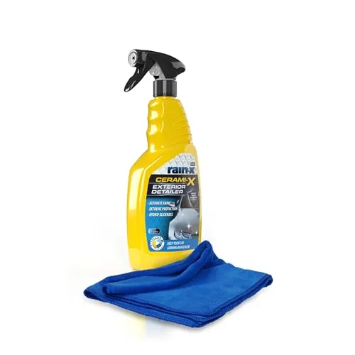 Rain-X Cerami-X Premium Keramikbeschichtung mit Mikrofasertuch - 750 ml