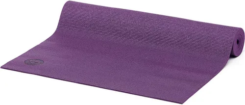 Bodhi Asana Yogamatte 4.5mm - Lila für Yoga und Gymnastik - Sportmatte: Beidseitig rutschfest und schockabsorbierend, ideal für Yoga-Praktizierende aller Stufen. Pflegeleicht und langlebig für ein angenehmes Übungserlebnis.