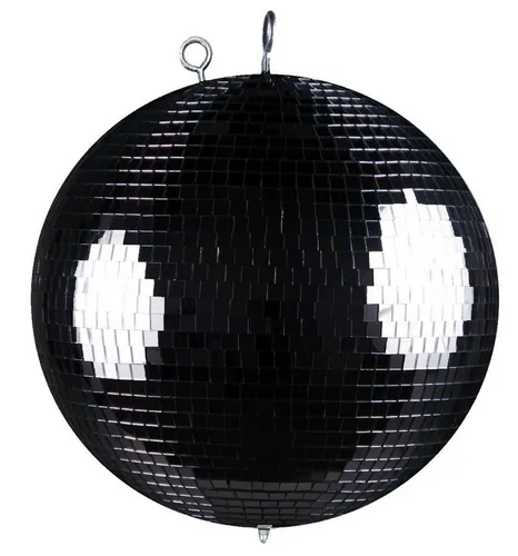 7even Lavalampen Spiegelkugel 30cm schwarz - Discokugel für stimmungsvolle Partys - Licht & Bühne, sorgt für faszinierende Lichtspiele und ist perfekt für Partys oder Events.
