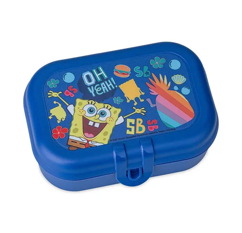 KOZIOL Lunchbox PASCAL READY MINI SPONGEBOB SQUAREPANTS Lunchbox-Set, Kunststoff, (Set, 3-tlg), spülmaschinengeeignet, mikrowellengeeignet