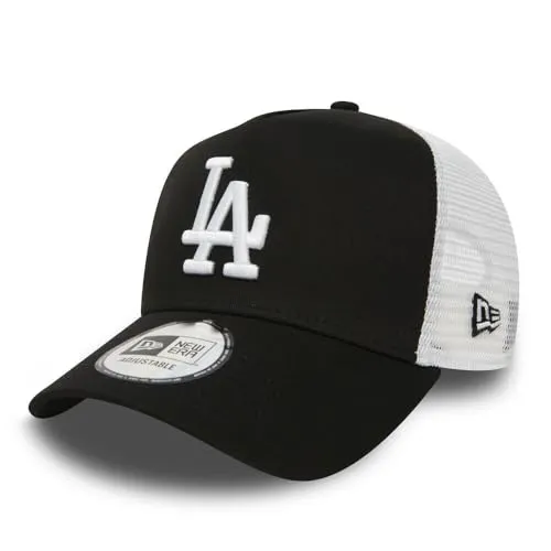New Era Los Angeles Dodgers Trucker Cap - Verstellbare Trucker Cap für Fans der Los Angeles Dodgers, mit hochwertiger Logo-Applikation und angenehmem Tragegefühl dank Netzstoff-Rücken. Offizielles Lizenzprodukt der MLB.