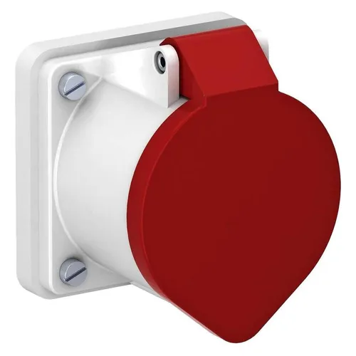 Produktbild OBO Bettermann 6109876 Gerätedose 75 mm x 77 mm Lichtgrau, Rot