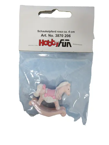 Hobby Fun * Schaukelpferd rosa * 4036159459747