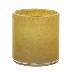 Blomus Windlicht ''Saga'' in Gelb - (H)12 x Ø 12 cm in gelb von Blomus