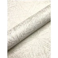 Newroom Vliestapete Ashanti Cream Hexagon - Grafische Vliestapete für eine stilvolle Wandgestaltung. Perfekt, um Räume optisch zu verändern und eine angenehme Atmosphäre zu schaffen.