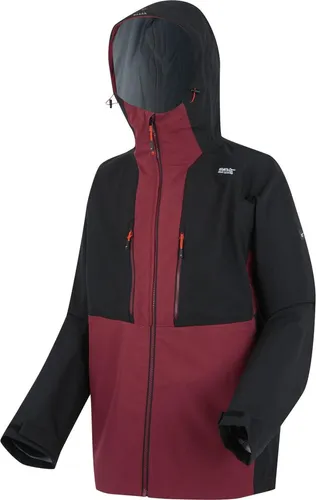 REGATTA Sacramento 3in1 Herrenjacke - wasserdicht & vielseitig - Funktionsjacken, 3in1 Shelljacke in dkmaroon/blk, ideal für wechselhaftes Wetter und Outdoor-Aktivitäten.