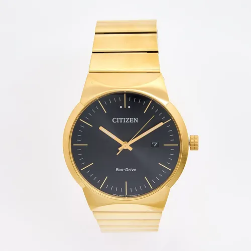 Citizen BM7582-56E Axiom Herren Goldbeschichtete Eco-Drive Armbanduhr
