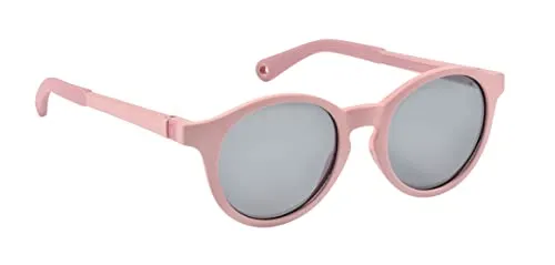 Béaba, Sonnenbrille für Kinder 4-6 Jahre, 100% UV-Schutz – CAT 3, Seitenschutz, optimaler Komfort, 360° verstellbare Bügel, Rosa