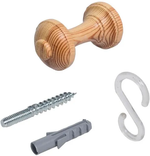 Liedeco Raffhalter, Gardinen, Vorhänge, (1-tlg), Schalhalter 7 cm