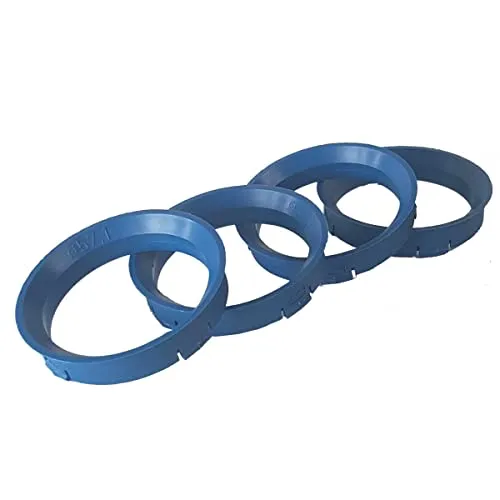 4x Zentrierringe 66,6-57,1mm geeignet für Alufelgen von passend für Borbet, DBV, Proline Wheels, Keskin kompatibel mit Audi, Seat, VW, Skoda, Mercedes, BMW, Chrysler