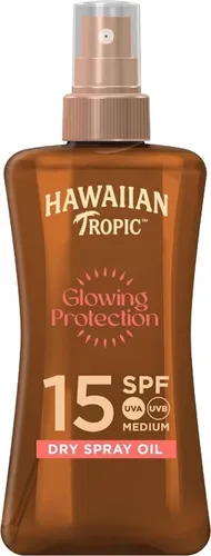 Hawaiian Tropic Glowing Protection Dry Spray Oil LSF15 200 ml