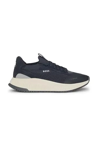 BOSS TTNM EVO Herren-Sneaker - Fachmännisch gefertigt mit geriffelter Außensohle für sportliches Profil und optimalen Halt, ideal für modebewusste Herren.