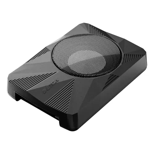 ETON USB 8 AR – Kompakter Untersitz Aktiv Subwoofer für PKWs - Car-HiFi-Lautsprecher mit beeindruckenden 160 Watt Leistung, ideal für bassarme Radios. Der platzsparende Subwoofer passt perfekt unter die Sitze und ist einfach zu installieren.