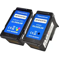 Ampertec Tinten Doppelpack für Canon PG-545XL+CL-546XL