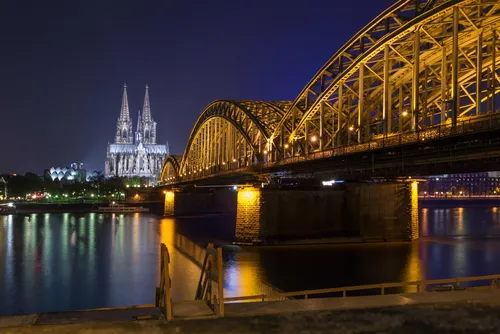 hansepuzzle 23435 - Kölner Dom Puzzle, 2000 Teile, Gebäude, 90,0 x 60,0cm mit hochwertiger Aufbewahrung, Kartonbox und wiederverschließbarem Beutel