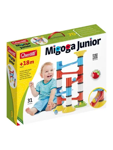 Migoga Junior Baukasten (31 Teile) - Baukästen & Bausteine, kreatives Spielzeug für Kinder zur Förderung der Motorik und Fantasie.