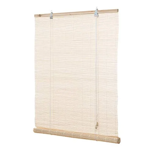 Produktbild Ventanara® Rollo Bambus Bambusrollo inkl Montagematerial (Natur, 80 x 160 cm)
