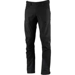 Lundhags Makke Ms Pant black (900) 48 - Wanderhose für Herren, ideal für lange Trekkingtouren mit hervorragendem Tragekomfort, elastischen 4-Wege-Stretch-Einsätzen und umweltfreundlicher DWR-Imprägnierung.