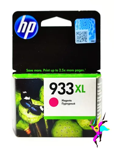 HP 933XL - Original Magenta Tintenpatrone, hohe Ergiebigkeit für bis zu 825 Seiten