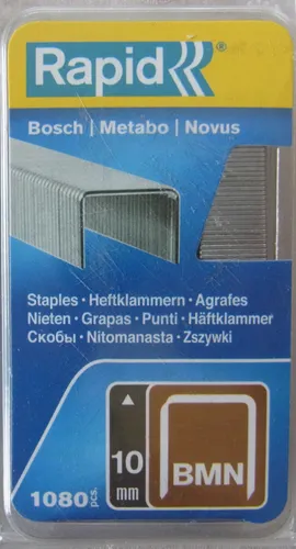 Rapid Heftklammern BMN 10m -40109557Novus Metabo Bosch