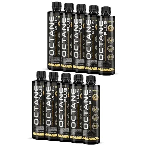 Super Benzin Oktan Plus Benzin Kraftstoff Additiv Mannol 9954 10 X 500 ml