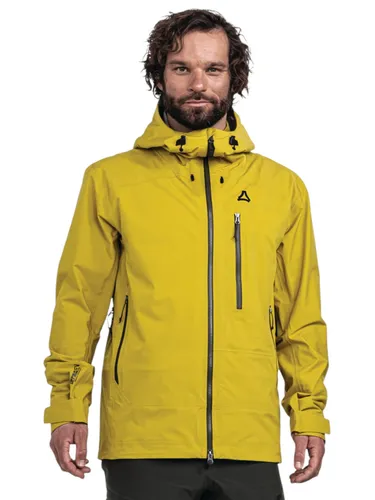 Schöffel Skijacke Mountain Style Milagle - Wasserdicht & Atmungsaktiv für Herren - Schöffel Outdoorbekleidung - Hochfunktionale Skijacke mit 3-Lagen Dermizax für maximalen Komfort und Bewegungsfreiheit. Ideal für Skitouren und intensive Aktivitäten.