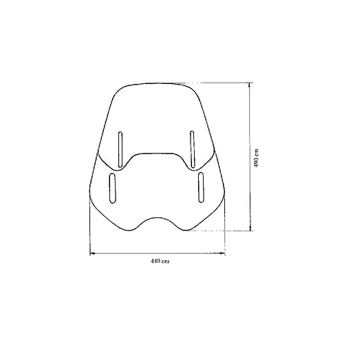 Produktbild MRA 4025066980246 Varioscreen Scheibe für Naked-Bikes rauchgrau