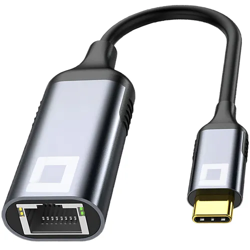 Co2 Adapter Usb-C Ethernet Adapter Netzwerkkarte Lan Gigabit Rj45 1000Mbps