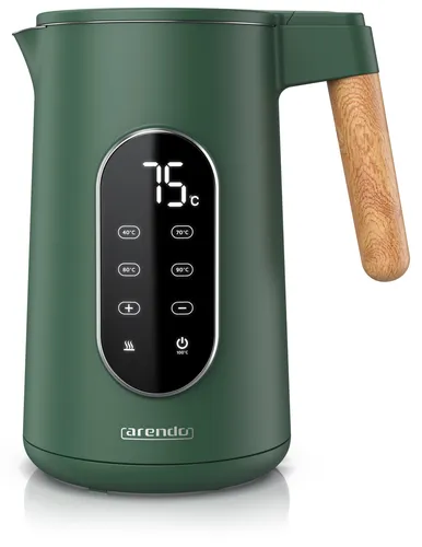 Arendo Wasserkocher mit Temperatureinstellung 40°C