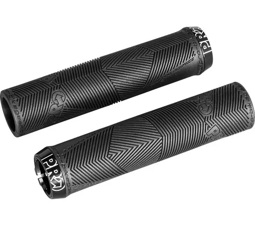 PRO LENKERGRIFF LOCK ON SPORT SCHWARZ 32MM / 130MM - Sportlicher Lenkergriff 32x130mm mit optimaler Griffigkeit und Komfort, ideal für jedes Terrain. Erhältlich mit farbigen Sicherungsringen, aus langlebigem Gummi.