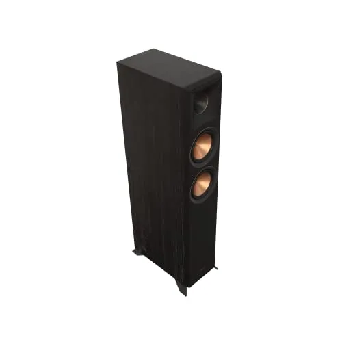 Klipsch Referenz Premiere RP-5000F II Bodenlautsprecher - Premium Lautsprecher mit 90°x90° Tractrix® Hupe, Dolby Atmos Integration für herausragenden Heimkino-Sound und minimaler Verzerrung durch LTS Hochtöner.