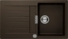 Schock Signus D-100 A Bronze Granitspüle - Sanitäranlagen & Zubehör - Reversible Becken für flexible Montage, perfekt für Unterschränke ab 45 cm, mit praktischer Exzenterbetätigung.
