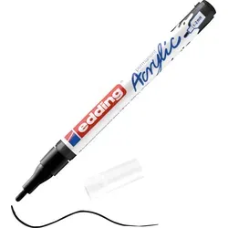 EDDING 5300SW - Acrylmarker, 1 mm - 2 mm, schwarz