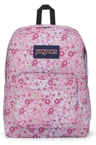 JanSport Alltags-Rucksack SuperBreak One in Pink, 26 Liter - Taschen - Funktionaler Rucksack mit Laptop-Innenfach, seitlicher Trinkflaschentasche und aus 100% recyceltem Polyester – ideal für Schule und Freizeit.