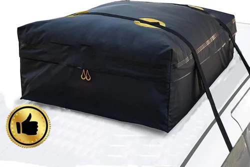 Dachbox faltbar 425L Wasserdichte Universaltasche für Autos und SUVs