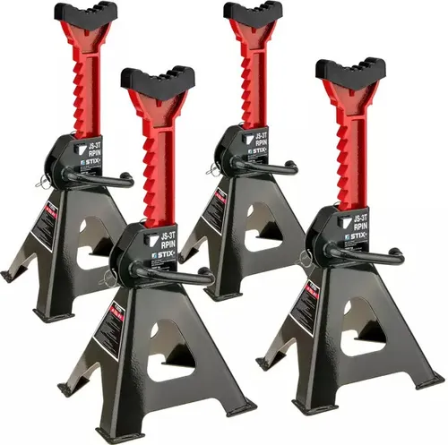 STIX 2 Paar Unterstellböcke JS-3T, 3 Tonnen Tragkraft von STIX Automitive Equipment