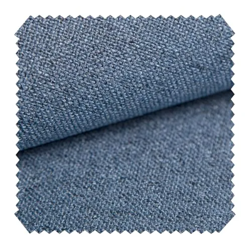 novely® AUEN Premium Möbelstoff - Robuster Webstoff - Fein Gewebter Polsterstoff - Pflegeleichte Meterware 1lfm | Farbe: 13 Blau