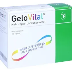 Produktbild Gelovital Nahrungsergänzungsmittel Lebertran 100 ST