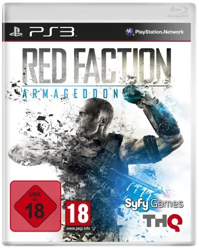 Red Faction: Armageddon PS3 - Actiongeladenes Abenteuer - PS3 Spiel mit USK 18, erlebe explosive Kämpfe und eine fesselnde Story in einer offenen Welt. Ideal für Action-Fans!