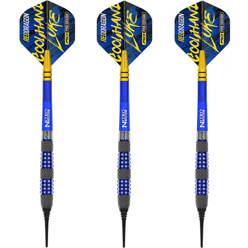 Red Dragon Soft Darts Luke Humphries TX2 Atomised 90% Tungsten Softtip Darts NEU