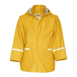 Playshoes Regenjacke Unisex Kinder - Wind- und wasserdichter Regenmantel für Kinder, ideal für unbeschwertes Spielen im Regen mit abnehmbarer Kapuze und Reflektoren für mehr Sicherheit.
