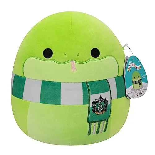 Squishmallows Harry Potter Slytherin 25 cm - Film & Fernsehen - Superweiches Plüschtier im Slytherin-Design, perfekt für Harry Potter Fans und ideal zum Kuscheln oder Sammeln.