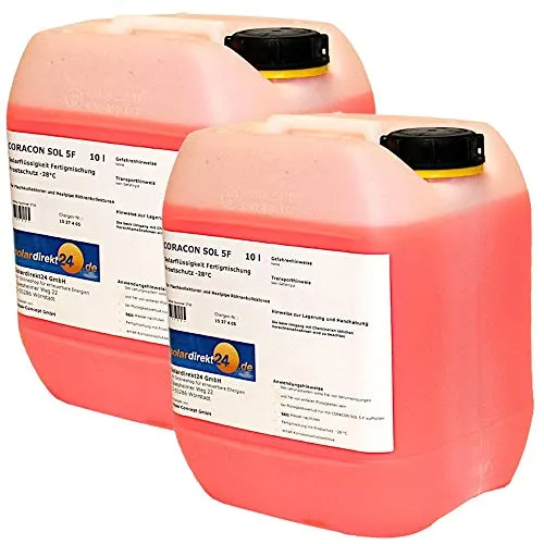 Liter Solarflüssigkeit Coracon Sol 5F 20