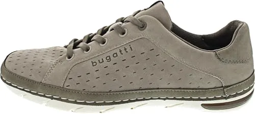 bugatti Herren Schnürer 321 ASG01 - Taupe, Größe 43 - Herren-Schnürhalbschuhe, stilvolles Design in Taupe und hervorragender Tragekomfort für den ganzen Tag.