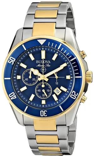 Bulova Herren Marine Star 43mm Quarz Uhr 98B230 von Bulova